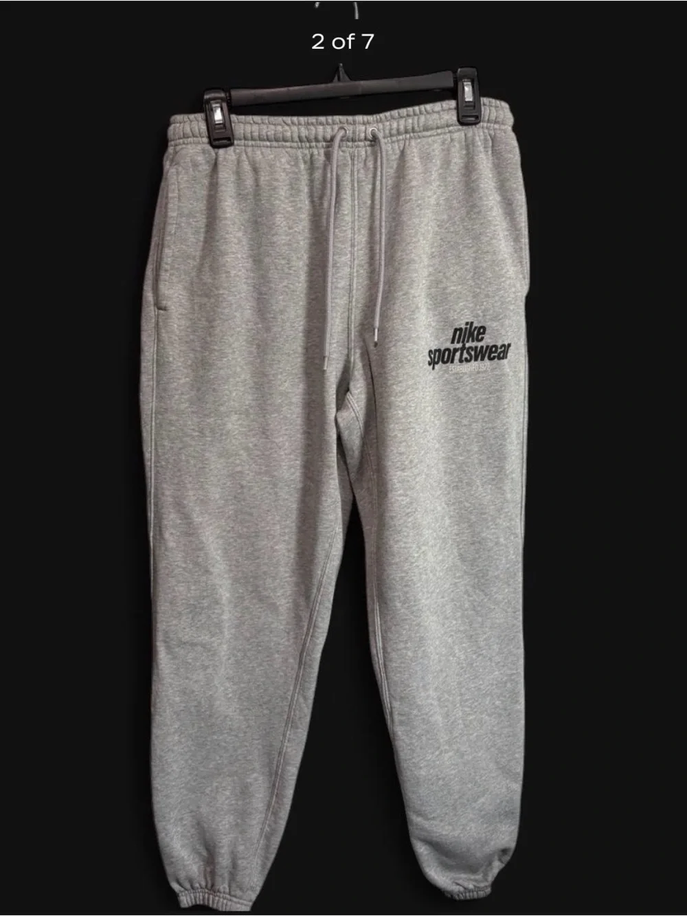 Nike Sportswear Men's Gray Hoodie & Jogger Set size Small
